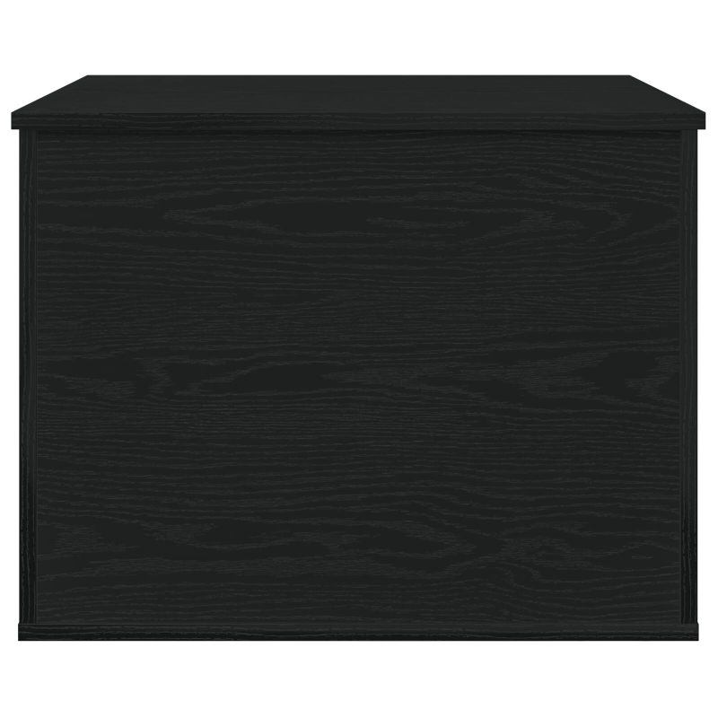 Aufbewahrungsbox mit Deckel Schwarz Eiche 60x42x46 cm Ingenieurholz
