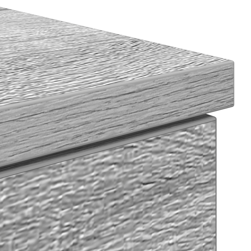 Schreibtisch Grau Sonoma 140x49x76 cm Holzwerkstoff