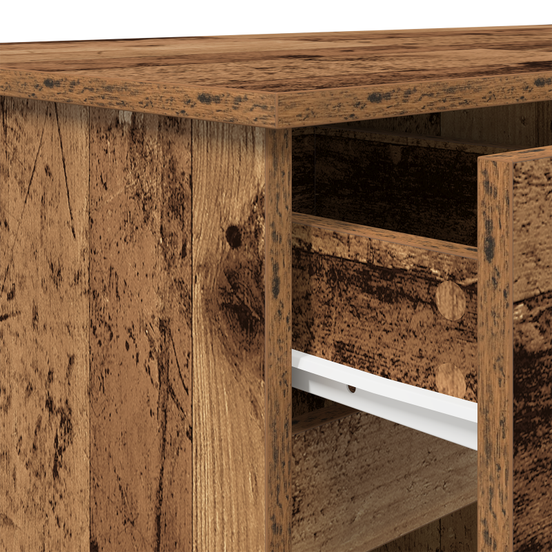 Schreibtisch Alte Holz 140x49x76 cm Holzwerkstoff