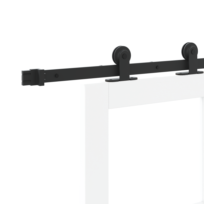 Schiebetür mit Hardware-Set ORKDALWeiß 78x232 cm