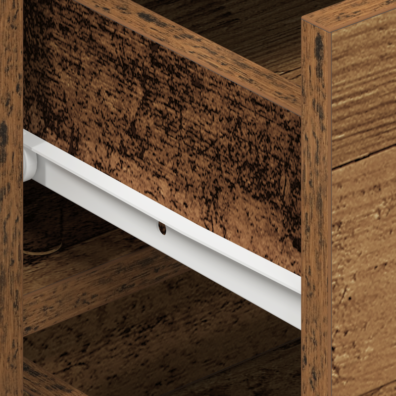 Sideboard Altholz Massiv recyceltes Holz 120 x 36 x 69 cm