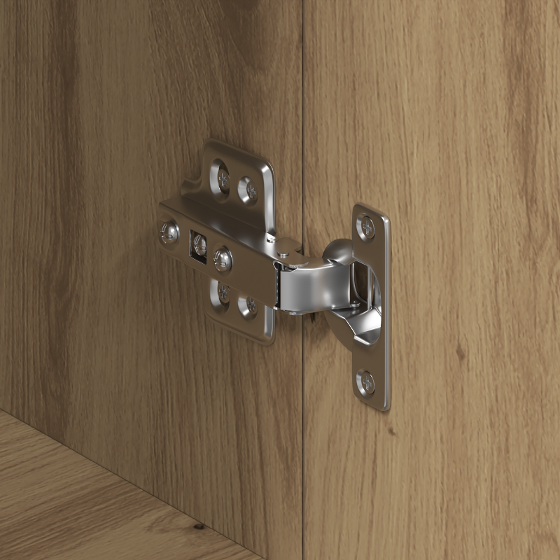 Sideboard Eichenholz Holzwerkstoff 120 x 36 x 69 cm