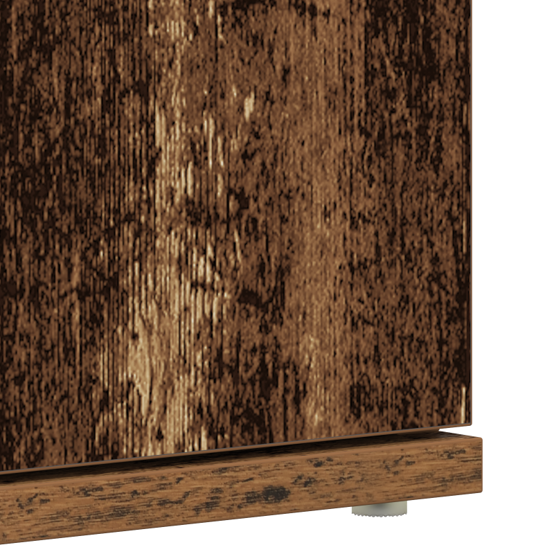 Schuhschrank Altholz 80x39x180 cm Holzwerkstoff