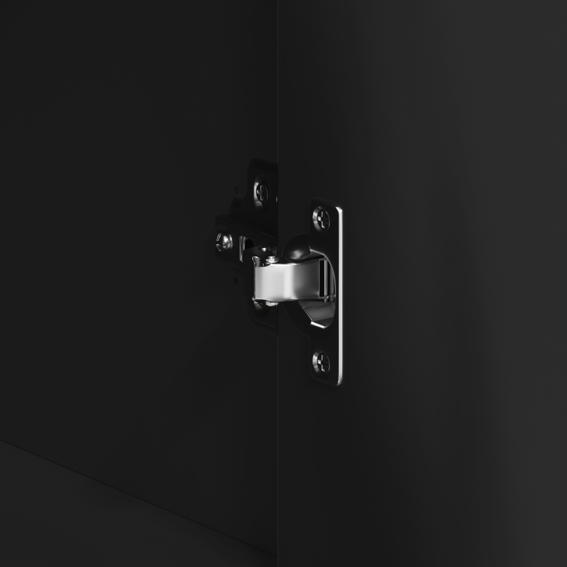 Sideboard Schwarz 120x41x75 cm Holzwerkstoff