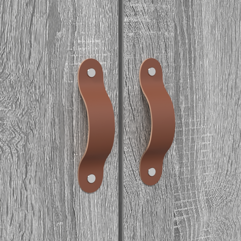 Stauraum-Bettgestell Grau Sonoma 120x190 cm