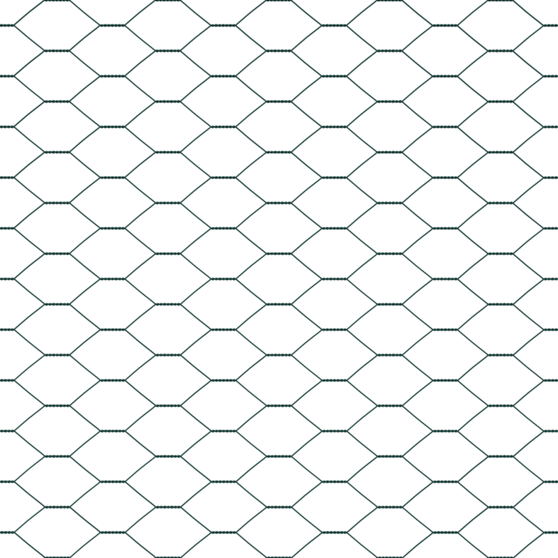 Zaun-Set Set aus 2 Grün Stahl, PVC 25 x 1,5 m Langlebig