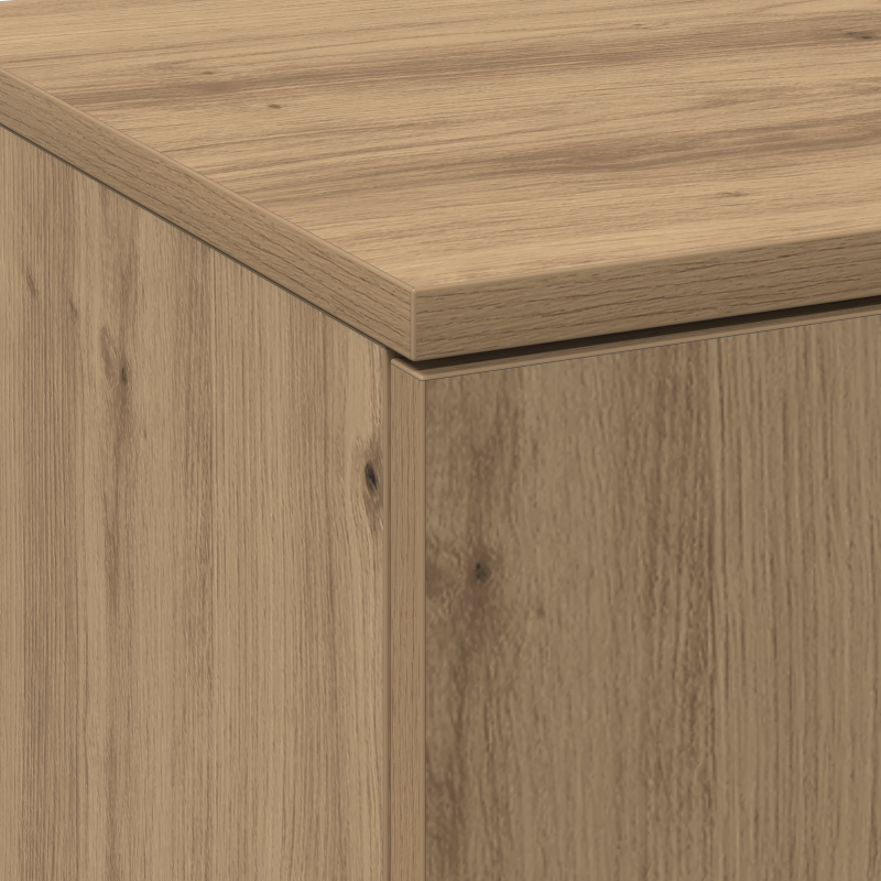 Highboard Artisan Eiche 70x35x180 cm Holzwerkstoff
