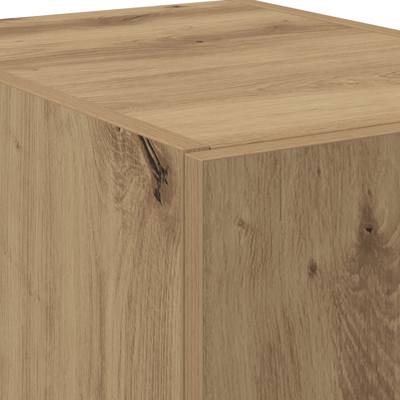 Hochboard Artisan Eiche 40x42.5x185 cm Holzwerkstoff