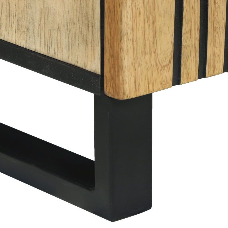 Badezimmer Schrank 38x33.5x58 cm aus Massivholz Mango & Engineering Holz