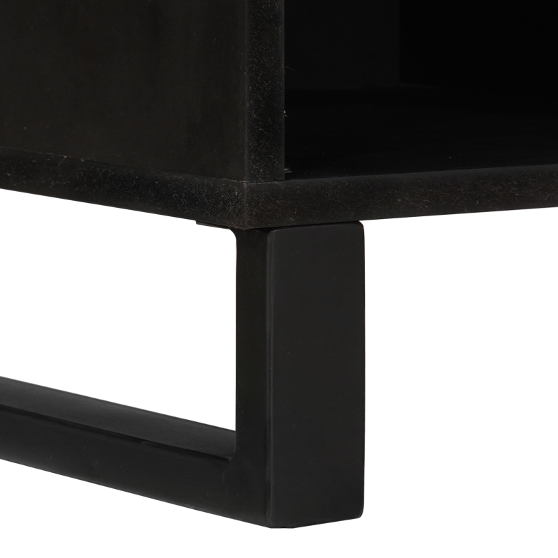 TV Cabinet 100x33,5x46 cm Massivholz Mango