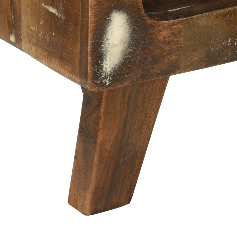 Couchtisch 90x50x35 cm Massivholz Altholz