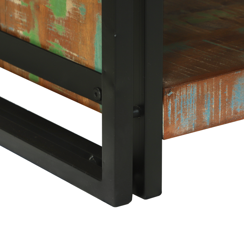Couchtisch 90x50x38 cm Massivholz Altholz