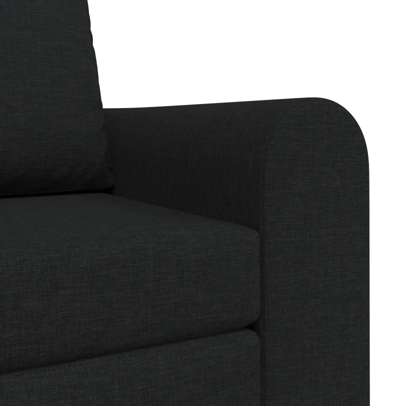 Boden Schlafsofa 2-in-1 Schwarz 98x71x83 cm