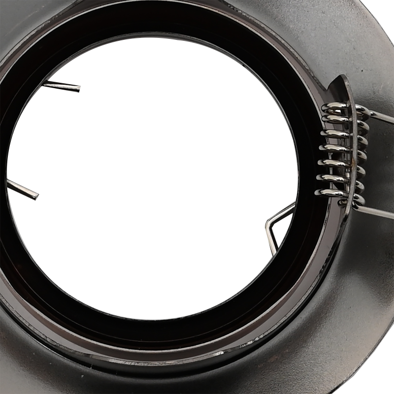 Einbau-Spotlights 6 Stück Rund GU10 Kupfer Ø90 mm Stahl