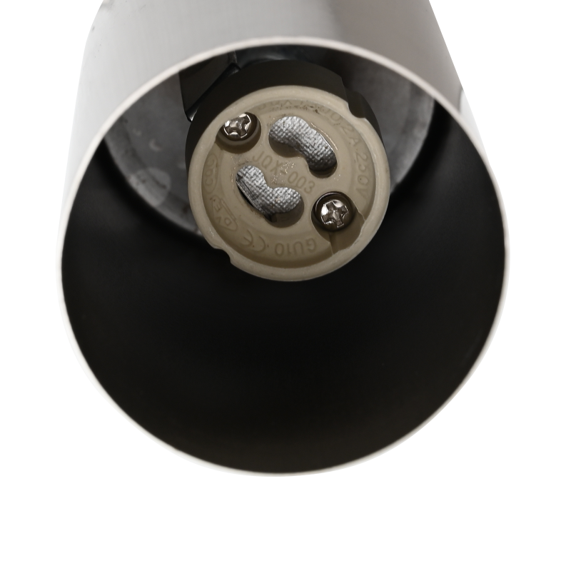 Deckenstrahler 2-Wege verstellbar gebürstetes Nickel GU10
