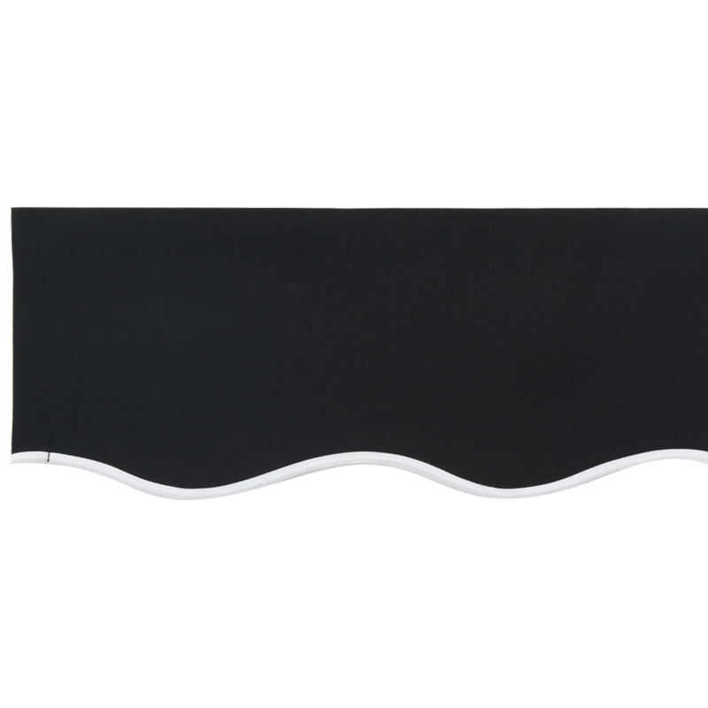 Automatische Einziehbare Markise mit LED Hellgrau 600x300 cm