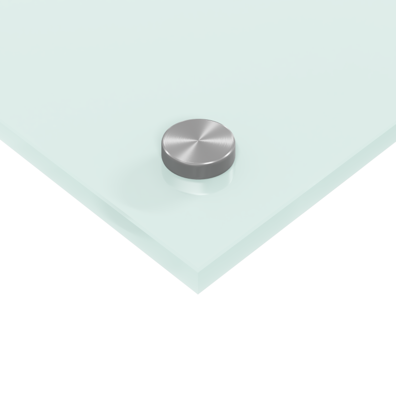 Küchenrückwand Weiß 120x60x0,6 cm aus gehärtetem Glas