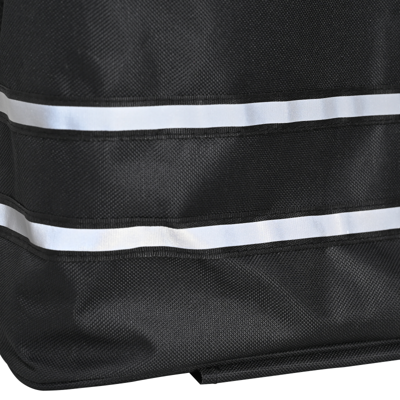 Einkaufswagen mit Treppensteiger Schwarz 40 L