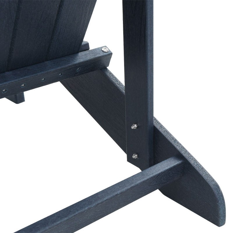Adirondack-Stuhl Marineblau 74x82x91 cm HDPE