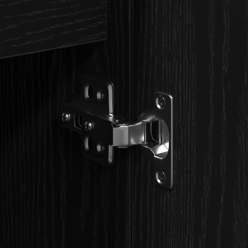 Sideboard mit Türen & Schubladen Schwarz Eiche 101,5x35x70 cm