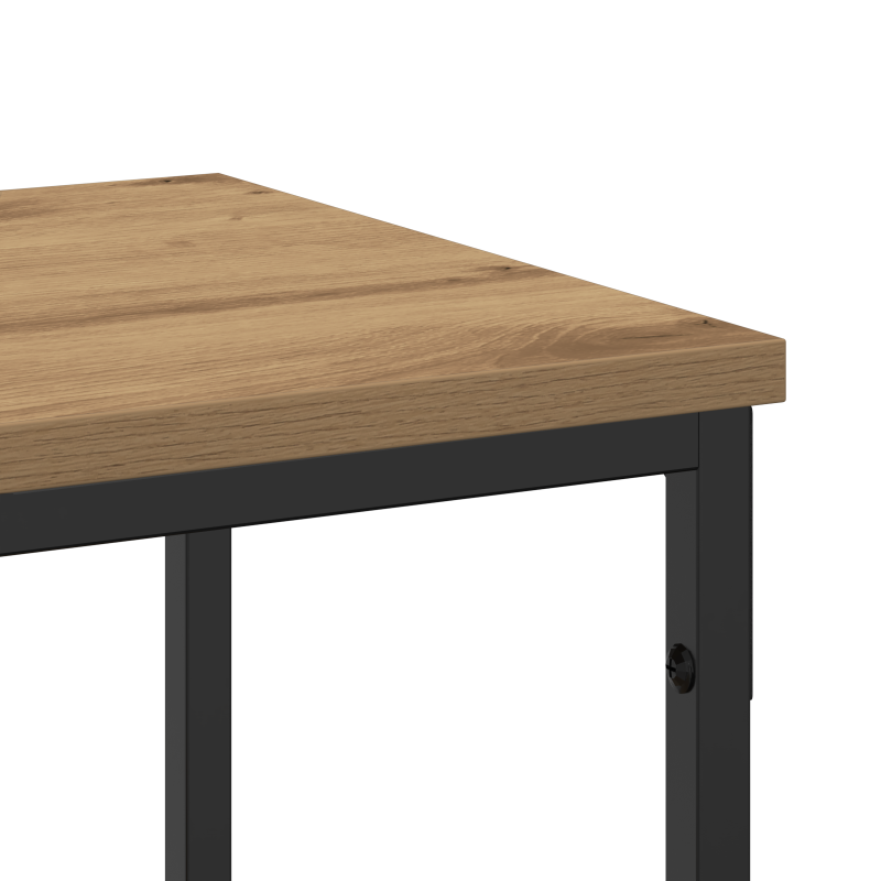 Konsolentisch Artisan Eiche 200x30x75 cm Ingenieurholz & Stahl