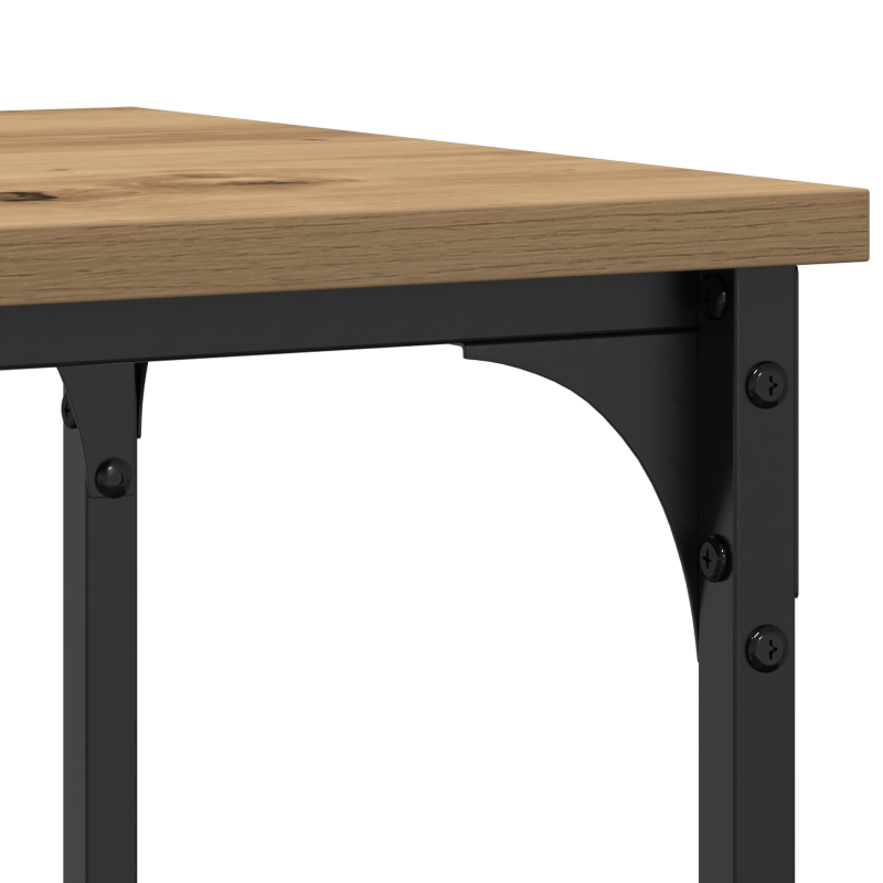 Konsole Artisan Eiche 100x35x75 cm Ingenieure Holz & Stahl