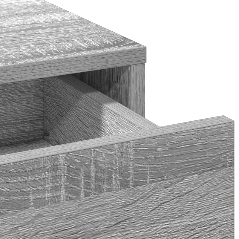 Sideboard Grau Sonoma 40x41x75 cm Holzwerkstoff