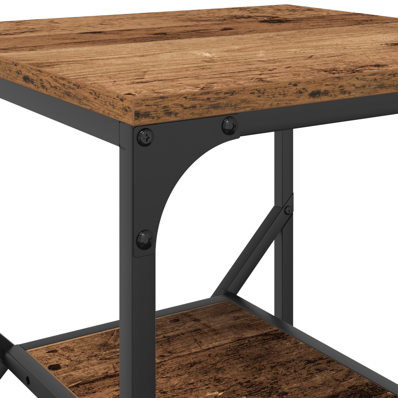 Beistelltisch Alteiche 41x40x60 cm Holzwerkstoff