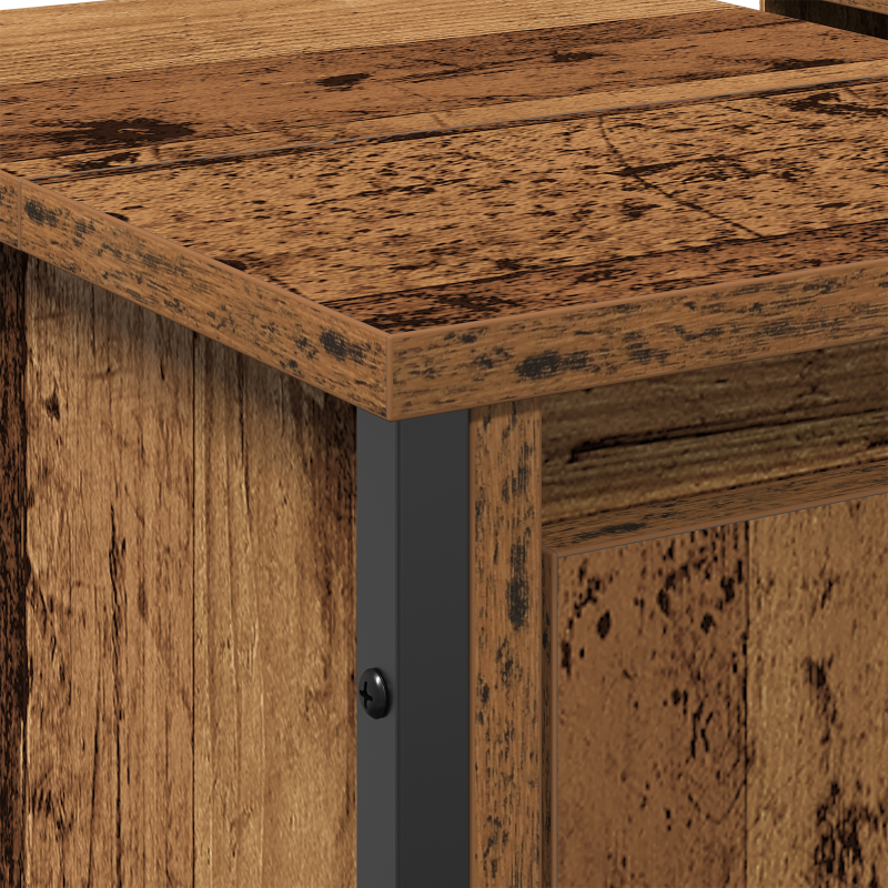 Badezimmerschrank Altes Holz 60x35x50 cm