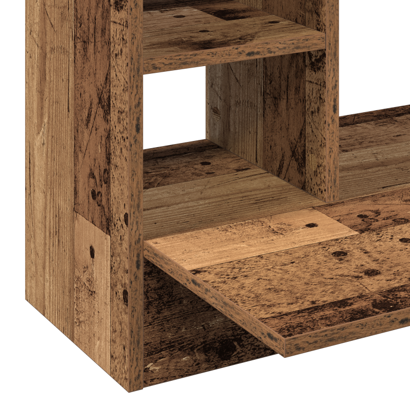 Wandmontageschreibtisch Alte Eiche 105x48x75 cm Holzwerkstoff