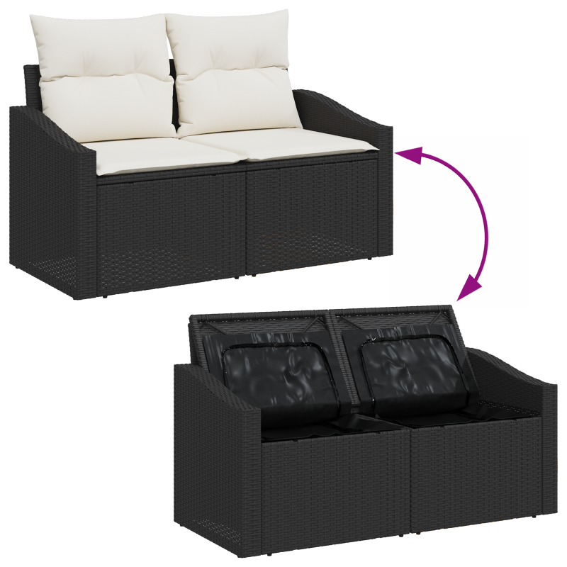 Automatische Einziehbare Markise mit LED Weiß 500x300 cm