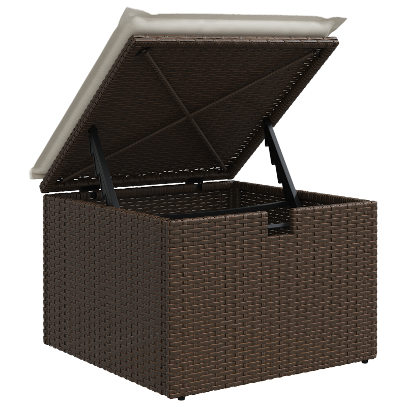 Waschbeckenunterschrank mit integriertem Becken in Schwarz Eiche Holzwerkstoff