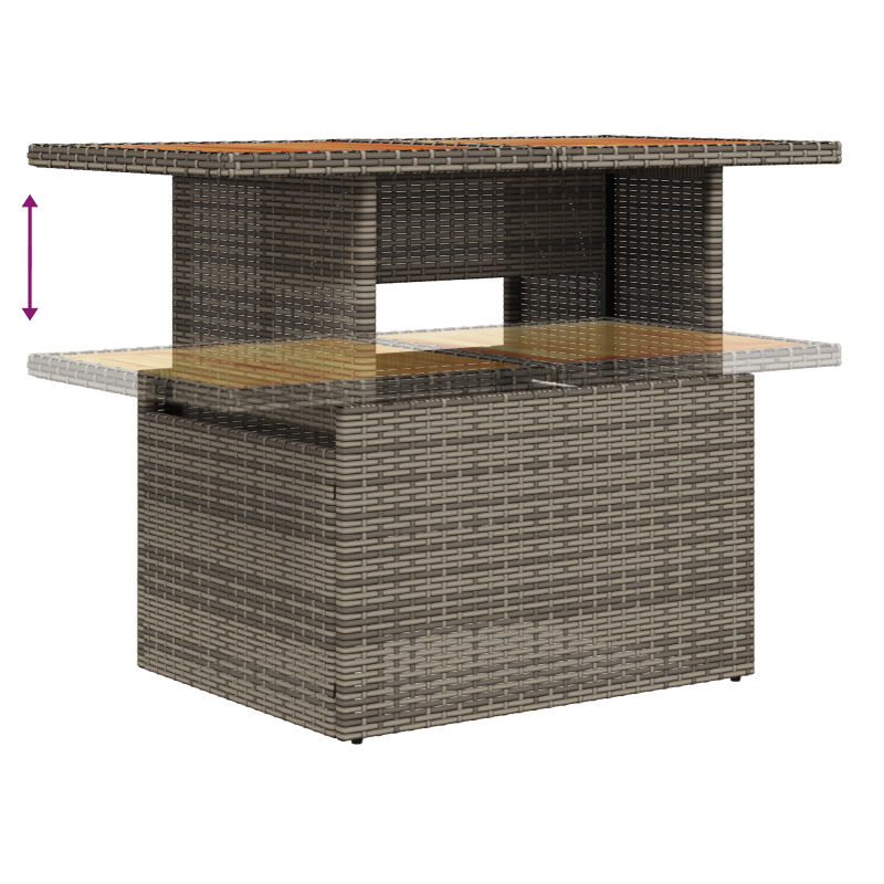 Boxspringbett mit Matratze & LED Dunkelgrau 160x200 cm Stoff