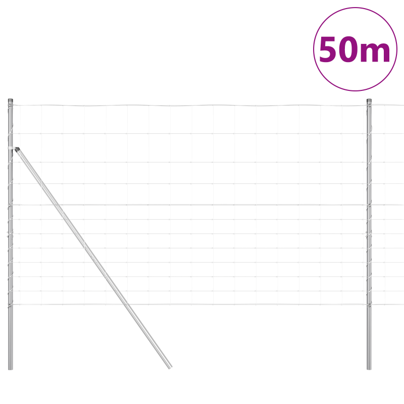 Field Fence 1.4x50 m feuerverzinkter Stahl