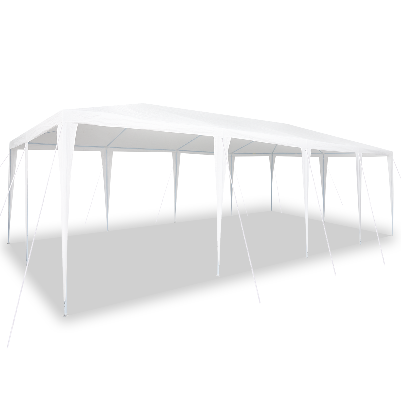 Partyzelt Weiß 8x4 m PE