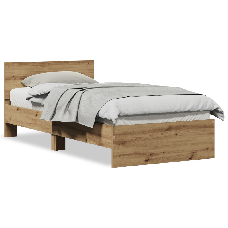 Schiebetür mit Beschlägen Set Weiß 83x202 cm Massivholz Kiefer