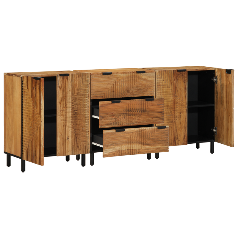 Bücherregalbett Sonoma Eiche 180x200 cm Spanplatte
