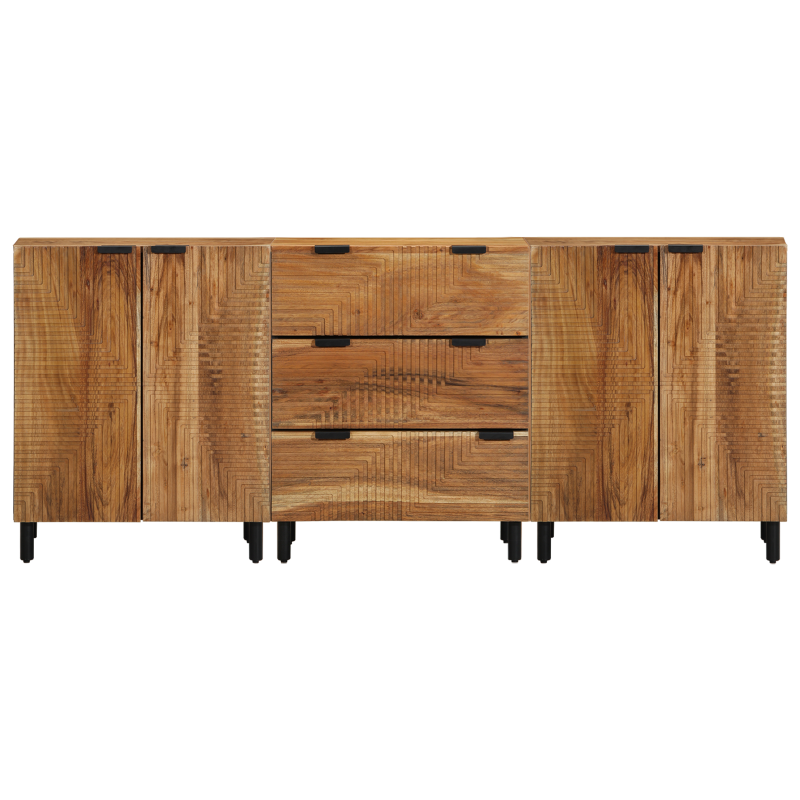 Bücherregalbett Sonoma Eiche 180x200 cm Spanplatte