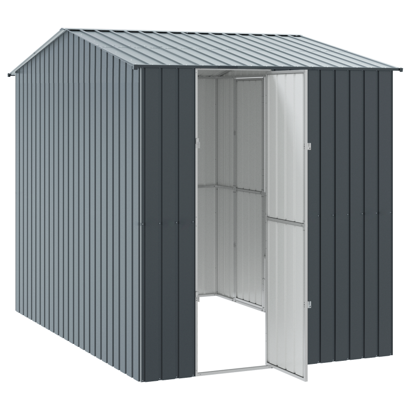 Vogelvoliere Anthrazit 310x215x247 cm aus Stahl