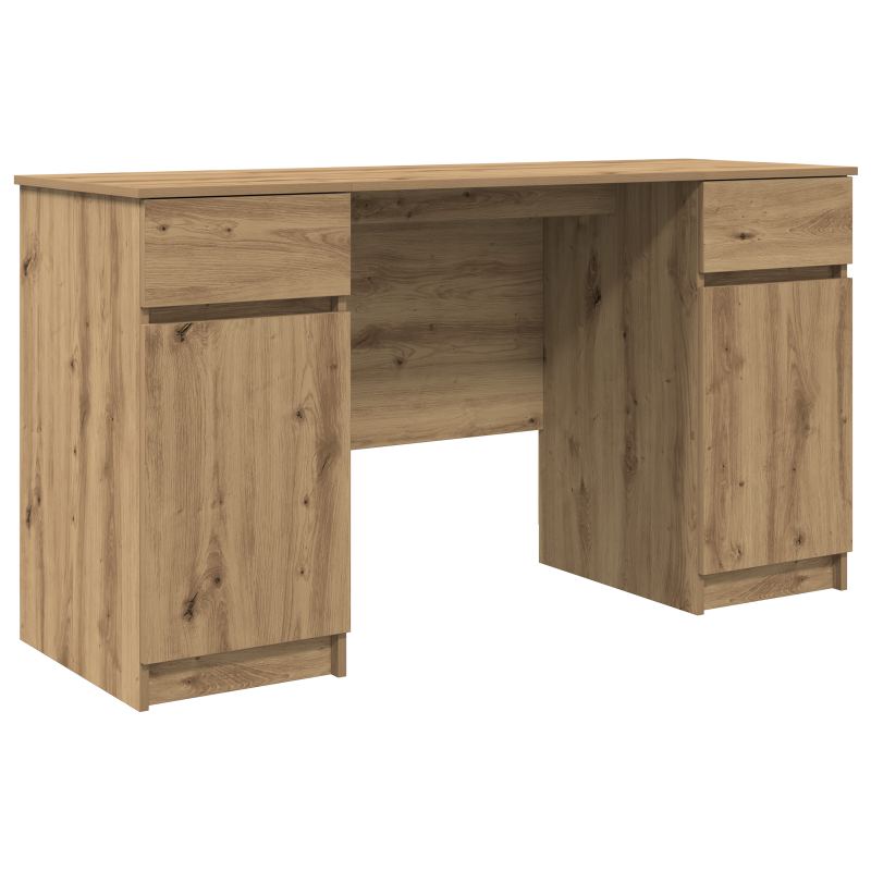 Schreibtisch Artisan Eiche 140x49x76 cm Holzwerkstoff