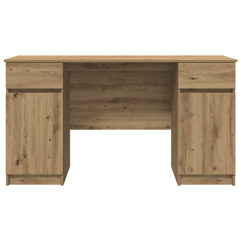 Schreibtisch Artisan Eiche 140x49x76 cm Holzwerkstoff