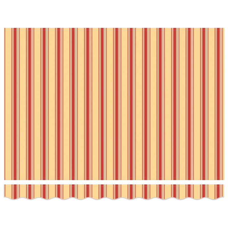 Manuelle Einziehbare Markise in Gelb und Orange 300x250 cm