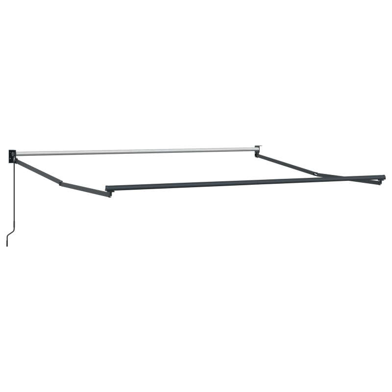 Manuelle Einziehbare Markise Beige 350x250 cm