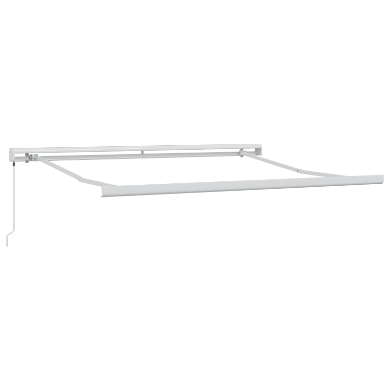 Manuelle Einziehbare Markise Beige 350x250 cm