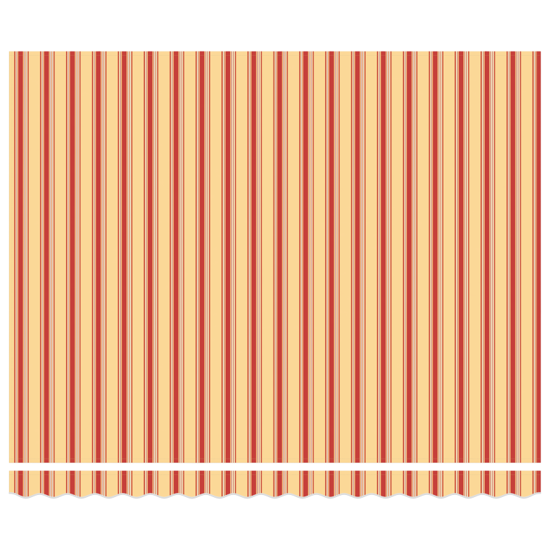 Automatische einziehbare Markise in Gelb und Orange 400x300 cm