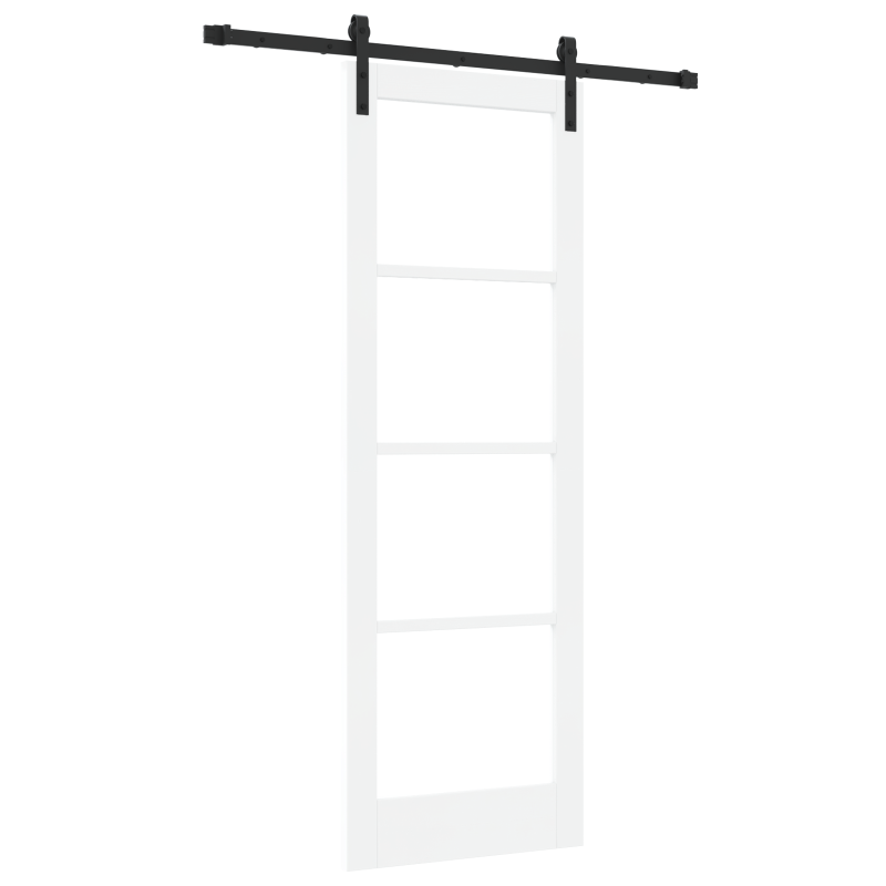 Schiebetür mit Bausatz ORKDALWeiß 73,5x211 cm