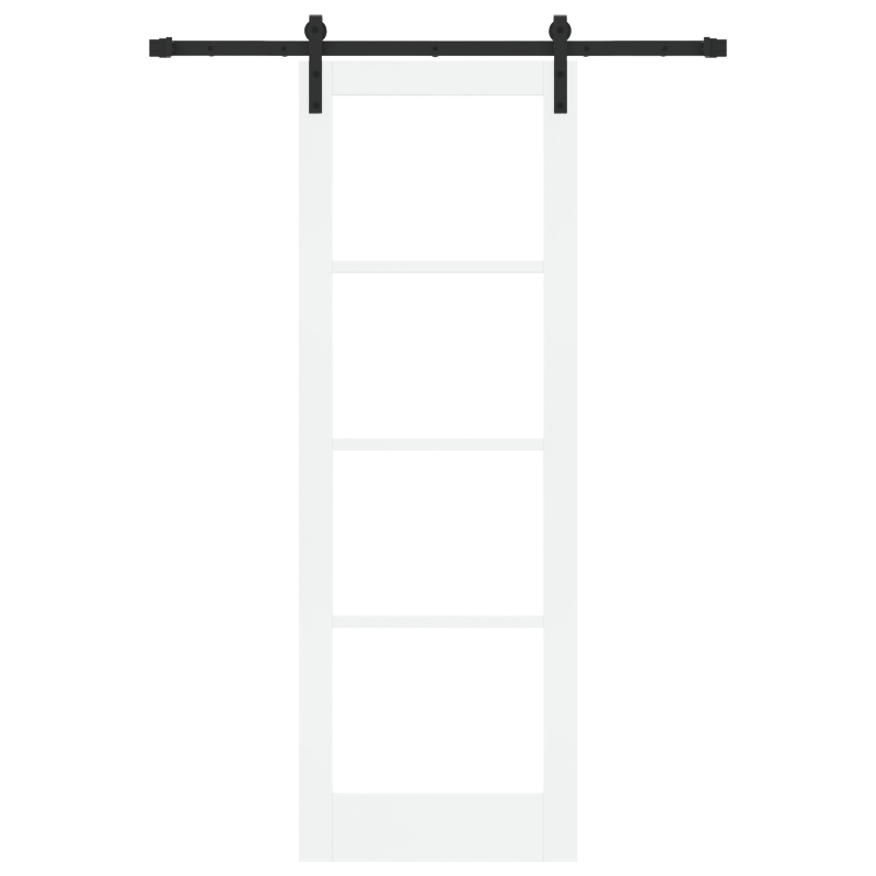 Schiebetür mit Bausatz ORKDALWeiß 73,5x211 cm