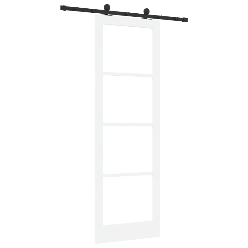 Schiebetür mit Hardware-Set ORKDALWeiß 78x232 cm