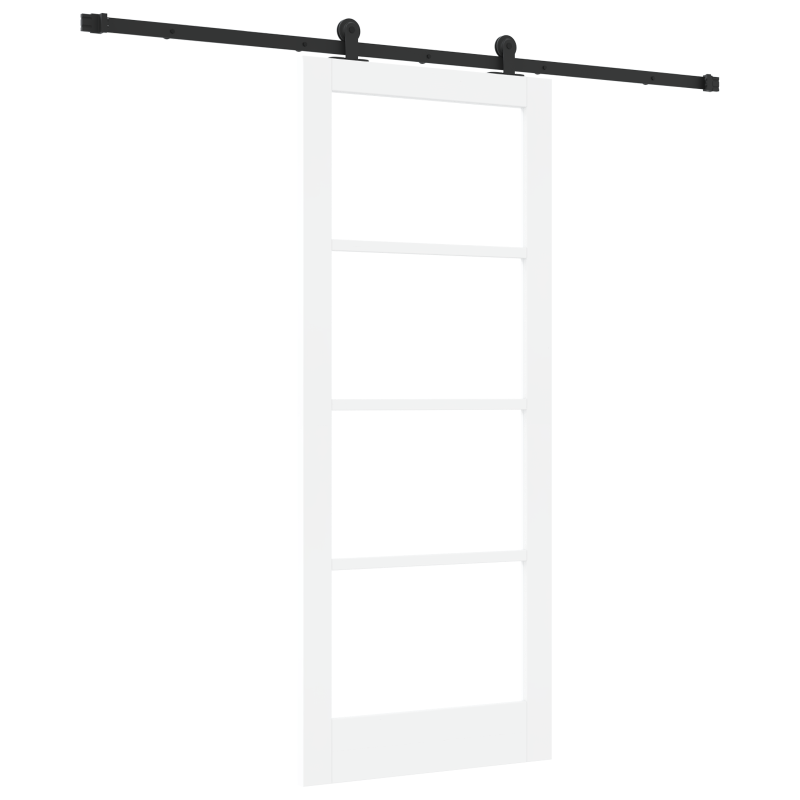 Schiebetür mit Hardware-Set ORKDALWeiß 83x202 cm