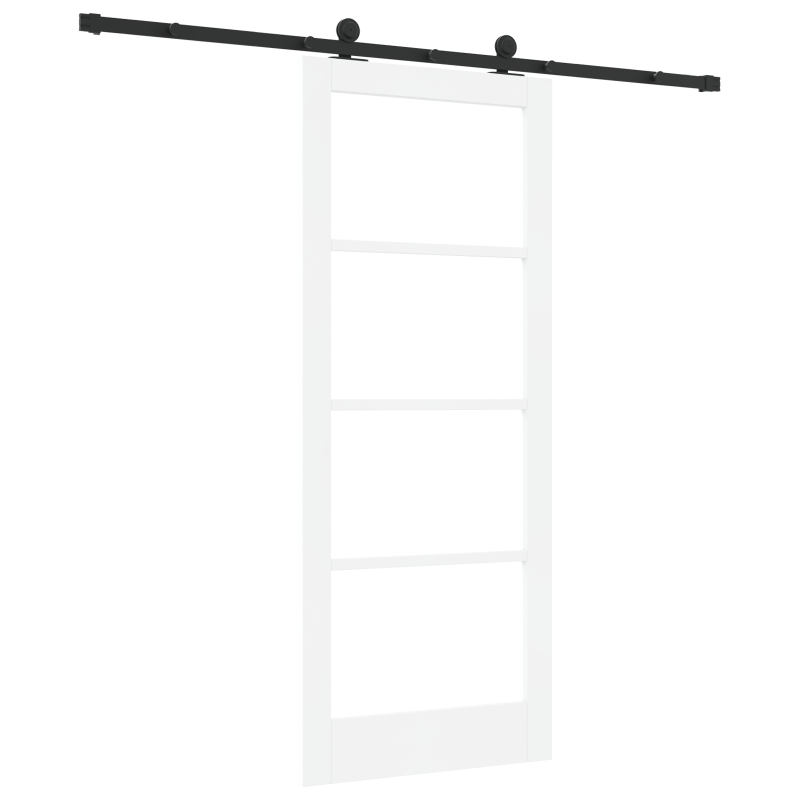 Schiebetür mit Hardware-Set ORKDALWeiß 83x202 cm
